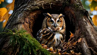 The sound of owls hooting for 8 hours hoot hoot