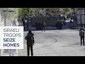 Lagu Israeli forces seize Palestinian homes in the occupied West Bank