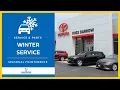 Toyota Winter Maintenance West Bend WI Russ Darrow Toyota