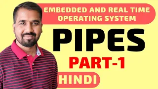 Pipes Part-1 Explained in Hindi l InterProcess Communication l ERTOS Course