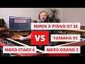 Lagu Weighted Keybed Comparison! - Nord Stage 4 vs Nord Grand 2 vs Yamaha YC vs Studiologic Piano GT SE