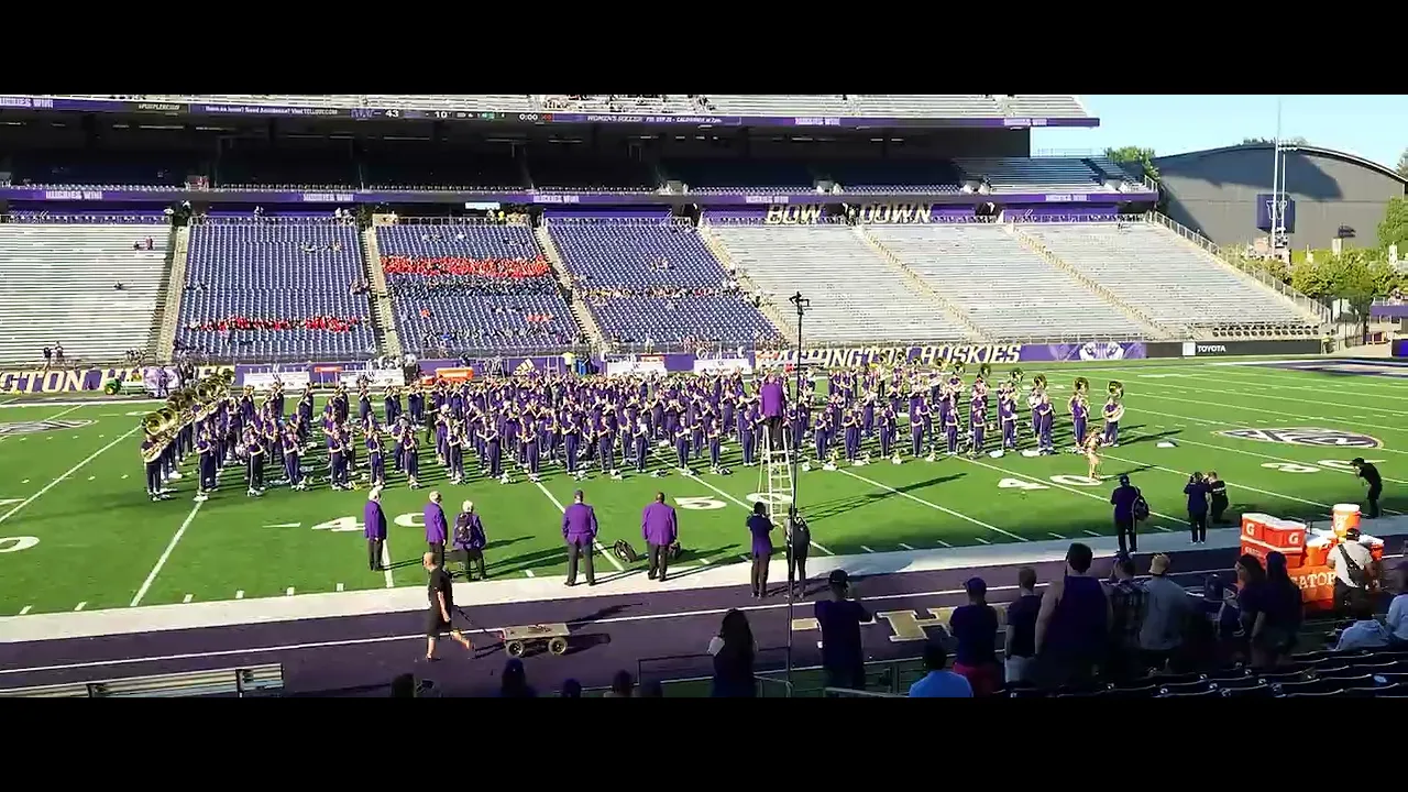 2023-09-09 UW Marching Band - Post Game Performance - Cheeseburger in Paradise 2023-09-09 UW Marching Band - Post Game Performance - Cheeseburger in Paradise
