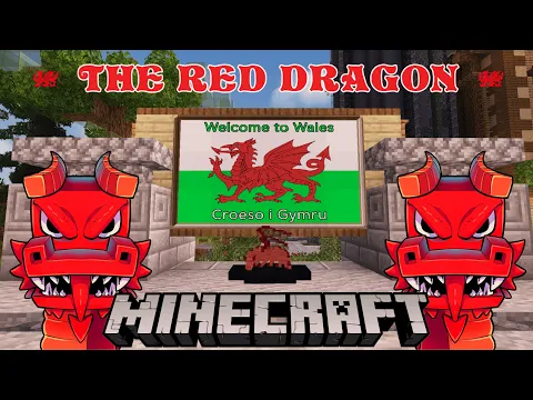 Minecraft server video for The Red Dragon (Welsh/Wales)