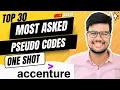 Top 30 Pseudo Code Questions to Crack Accenture