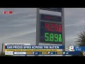 Florida drivers hit hard as gas prices spike overnight