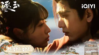 fireworks kiss zhang linghe s sneaky kiss on tian xiwei gets caught pursuit of jade iqiyi