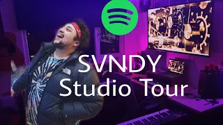 svndy home studio tour tutorial how we make spotify quality music from home