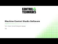 Machine Control Studio Software Part 2