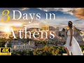 How to Spend 3 Days in ATHENS Greece Itinerary for First-time Visitors