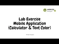 Lab Exercise 2 Calculator Radio Button Check Box