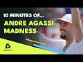 Download Lagu 10 Minutes Of Andre Agassi MADNESS