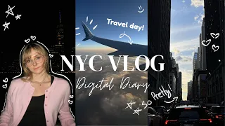 Digital Diary NYC Travelling sightseeing FOODDDD day 0