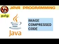Image Compressed program code in java