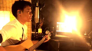 bye bye sea starlight falling down acoustic cover english version lyric winb