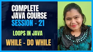 Java Full Course 21 Java While Loop Do While Loop Explained with Examples IntelliSkills