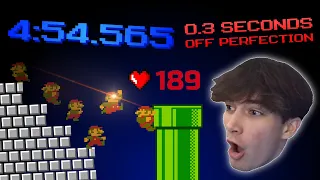 Super Mario Bros Any Speedrun In 4 54 565 FWR 