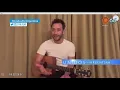 Luciano Pereyra cantó "Te estás enamorando de mí" en Unidos por Argentina