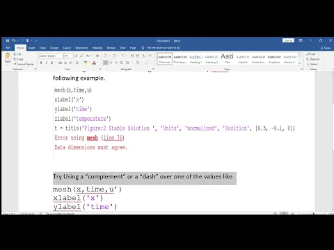 Download MP3 matlab error message dimensions must agree resolved