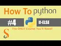 If Else Python If Elif Else