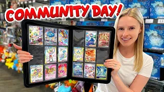 The BEST EVER Community Day At My Pokemon Shop Owner POV
