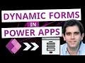 Power Apps Dynamic Form Schema Add Controls on the fly