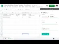 Google spreadsheet Sidebar with Materialize CSS jQuery