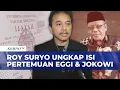 Lagu Eggi Sudjana Temui Jokowi di Solo, Bahas Kasus Ijazah? Begini Respons Roy Suryo | BERUT