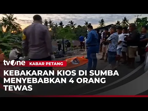 Kebakaran Satu Kios Menewaskan Satu Keluarga