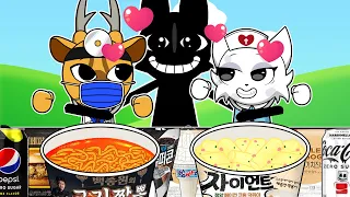 STALKER IS FRIENDLY?! | Animal Hospital Anomaly | Convenience Store MUKBANG animation | asmr