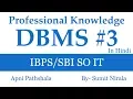 DBMS Part 3 Entity Relationship Model