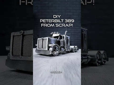 Building a Peterbilt 389 from Scrap! 🚛🔥