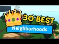 TOP 30 WORKING 2024 BLOXBURG NEIGHBORHOOD CODES Roblox Bloxburg