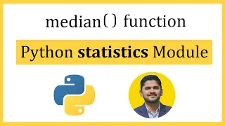 Python median function statistics module Amit Thinks