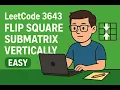 LeetCode 3643 Flip Square Submatrix Vertically easy