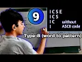 Trick to solve STRING java triangle pattern MUST watch Alphabet pattern Part-7 Strings