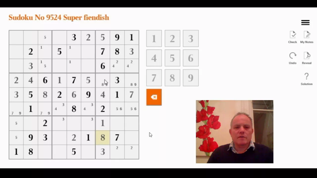 Solving the Super Fiendish Sudoku on 14 December