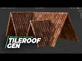 Tile Roof for Blender 4 5 Generator
