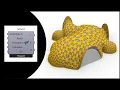Grasshopper Kangaroo Parametric Pavilion