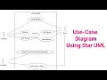 Use Case Diagram - StarUML Tutorial Star UML Full tutorial