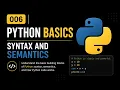 006 Python Basics Syntax and Semantics
