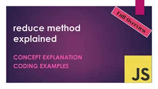 The JavaScript Array reduce method explained - JavaScript Tutorial
