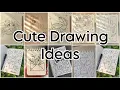 Very Cute Drawing Ideas Aesthetic Drawings
