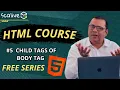 Lecture 5 Child Tags Of Body Tag