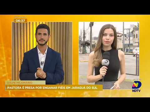 Golpe Milionário: pastora é presa por enganar fiéis em Jaraguá do Sul