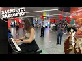 Download Lagu I played SASAGEYO (ATTACK ON TITAN OP) on piano in public!