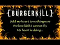 BURGERKILL Shadow Of Sorrow Lirik Vidio Metalcore Indonesia