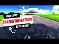 Installing a Recycled asphalt Driveway Using A Skid-Steer