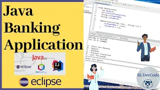 Java Tutorials Projects 03 - How to Create a Banking Application Project Using Java Source Code