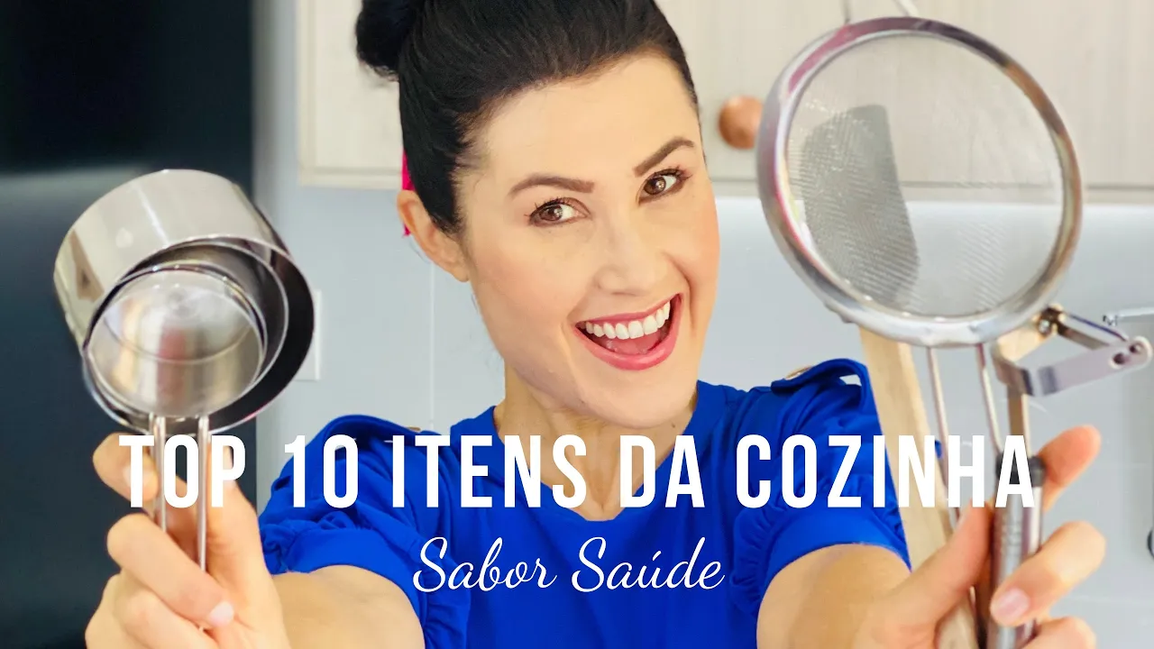 LIVE | Top 10 Itens da Cozinha Sabor Saúde | Melissa Barcelos
