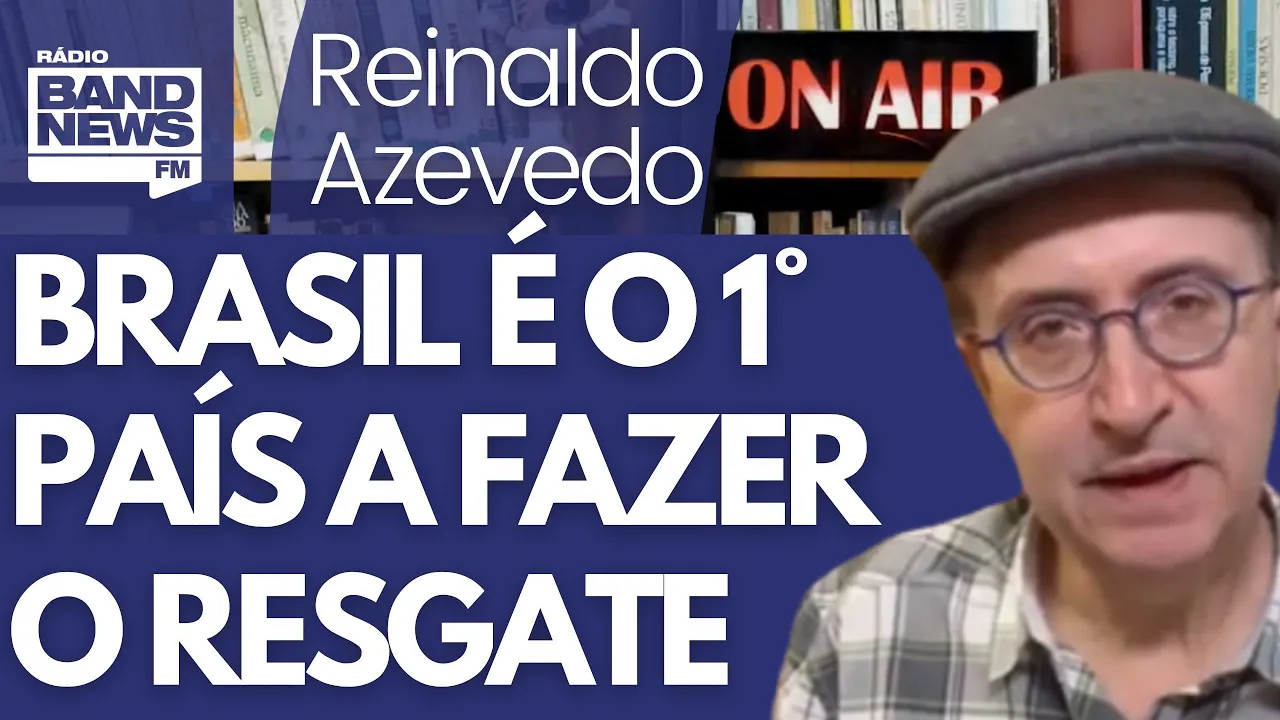 Reinaldo: Chega ao país avião trazendo 211 brasileiros que estavam em Israel